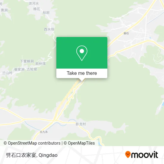 劈石口农家宴 map