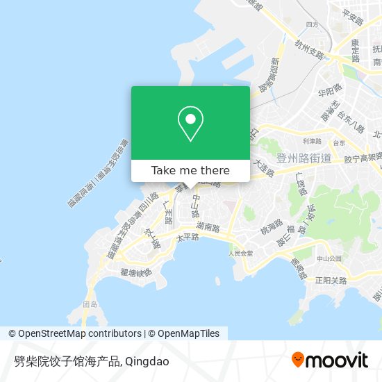 劈柴院饺子馆海产品 map