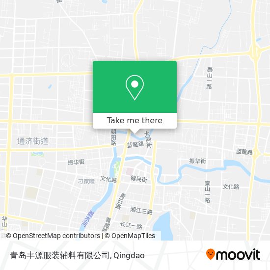 青岛丰源服装辅料有限公司 map