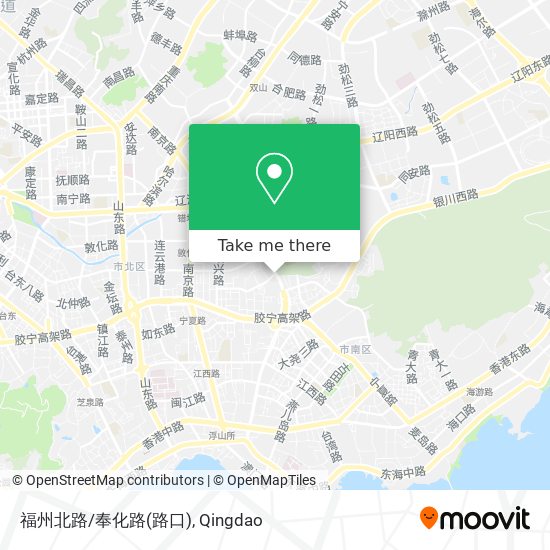 福州北路/奉化路(路口) map