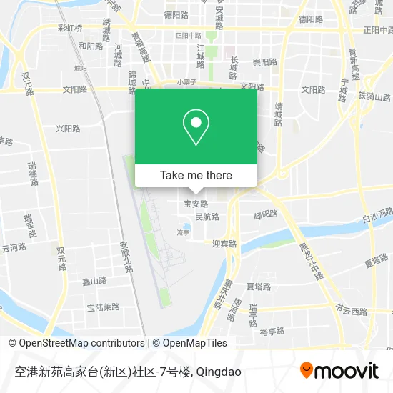空港新苑高家台(新区)社区-7号楼 map