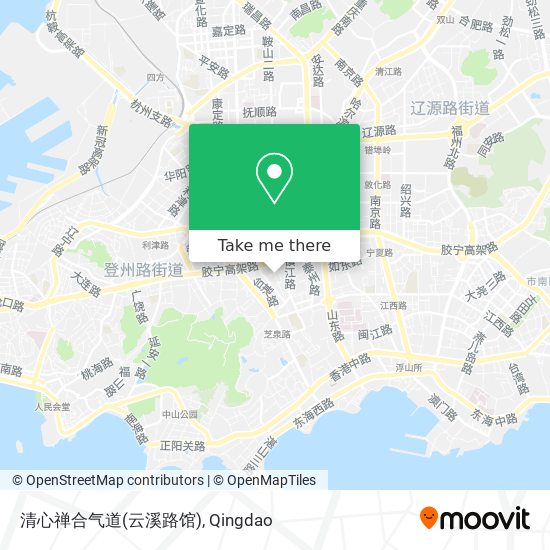 清心禅合气道(云溪路馆) map