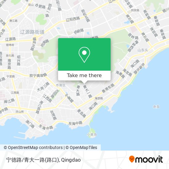 宁德路/青大一路(路口) map
