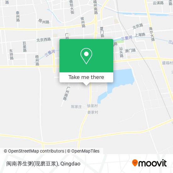 闽南养生粥(现磨豆浆) map