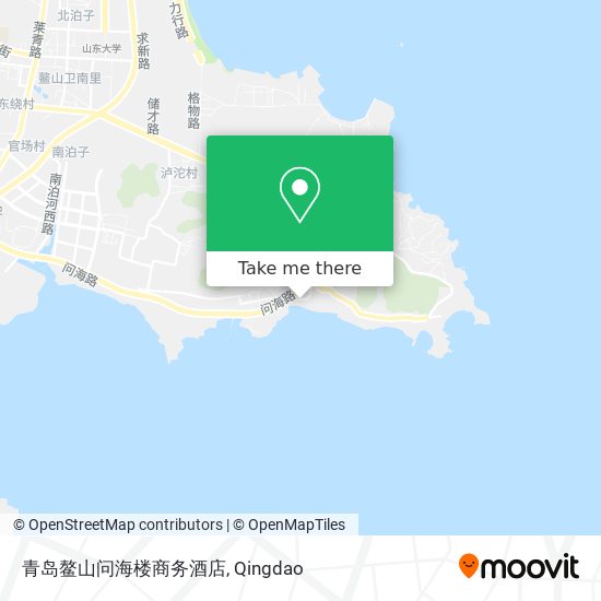 青岛鳌山问海楼商务酒店 map