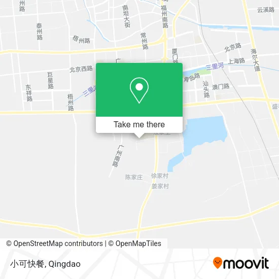 小可快餐 map