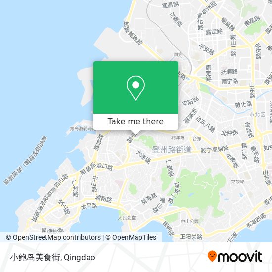 小鲍岛美食街 map