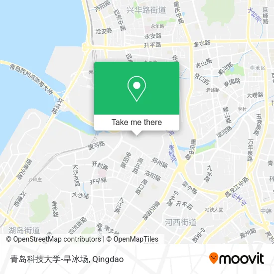 青岛科技大学-旱冰场 map