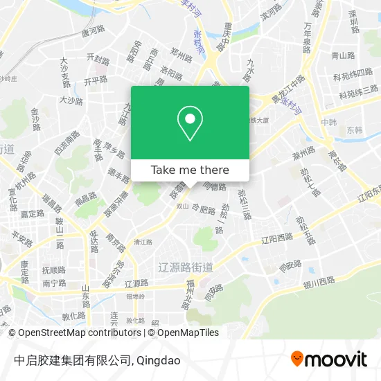 中启胶建集团有限公司 map