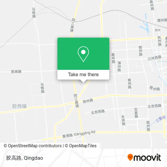 胶高路 map