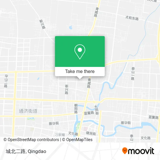 城北二路 map