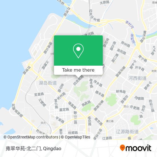 雍翠华苑-北二门 map