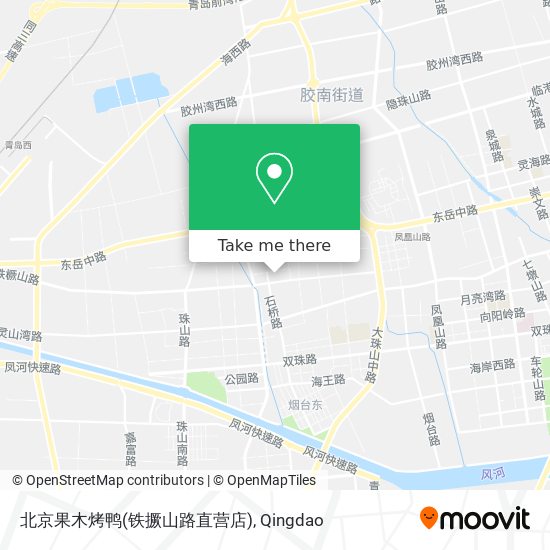 北京果木烤鸭(铁撅山路直营店) map