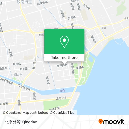 北京外贸 map