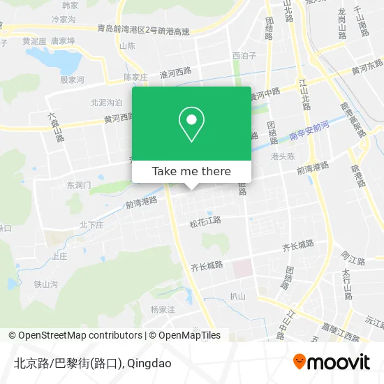 北京路/巴黎街(路口) map