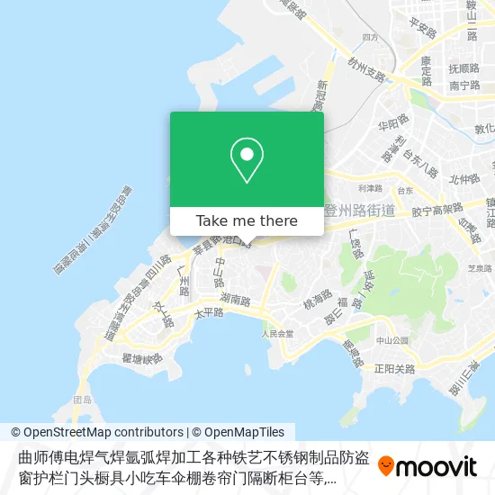 曲师傅电焊气焊氩弧焊加工各种铁艺不锈钢制品防盗窗护栏门头橱具小吃车伞棚卷帘门隔断柜台等 map