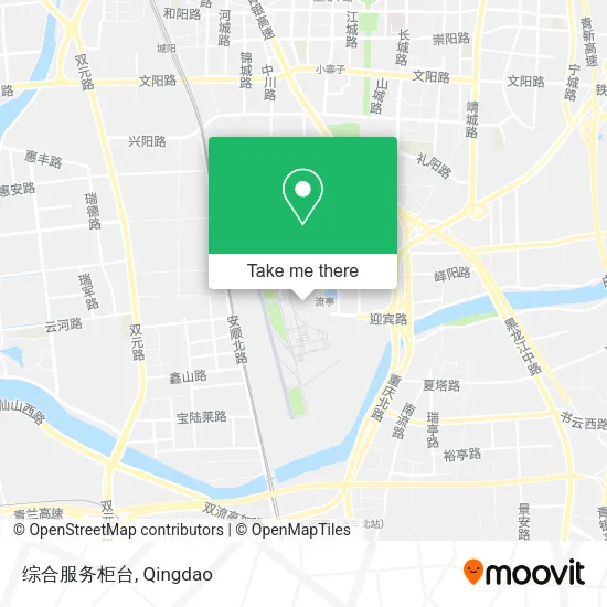 综合服务柜台 map