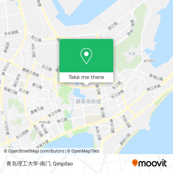 青岛理工大学-南门 map