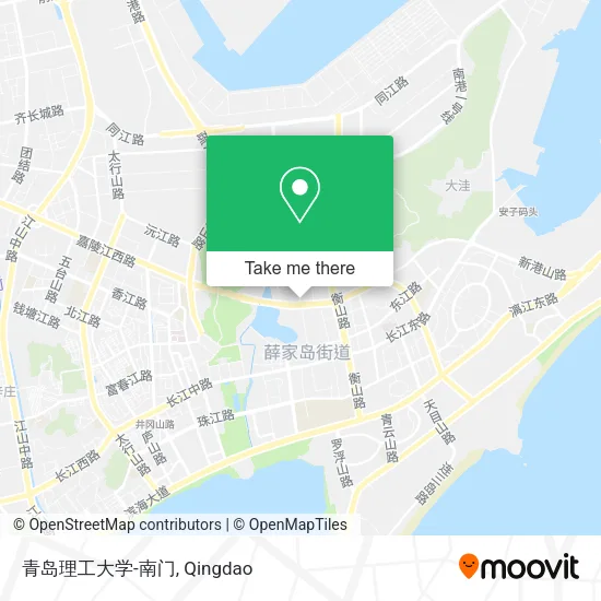 青岛理工大学-南门 map
