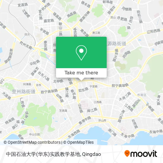 中国石油大学(华东)实践教学基地 map