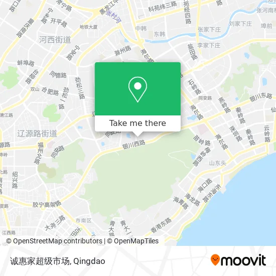 诚惠家超级市场 map