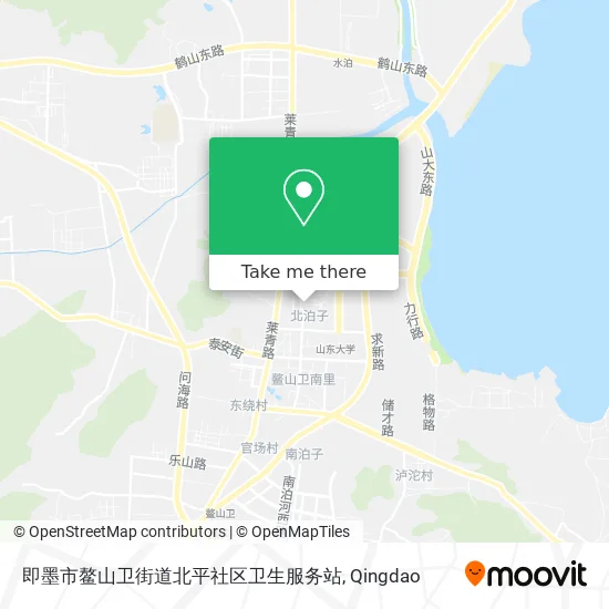 即墨市鳌山卫街道北平社区卫生服务站 map