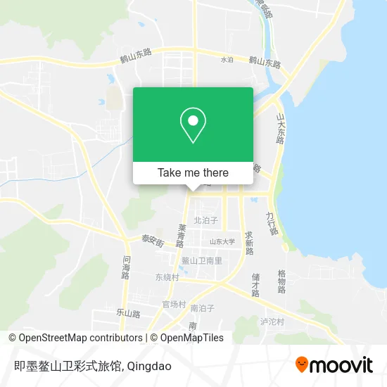 即墨鳌山卫彩式旅馆 map