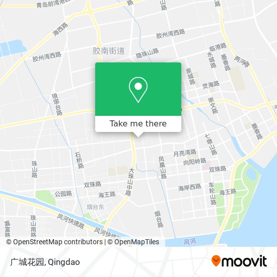广城花园 map