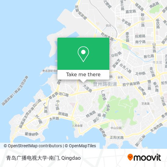 青岛广播电视大学-南门 map