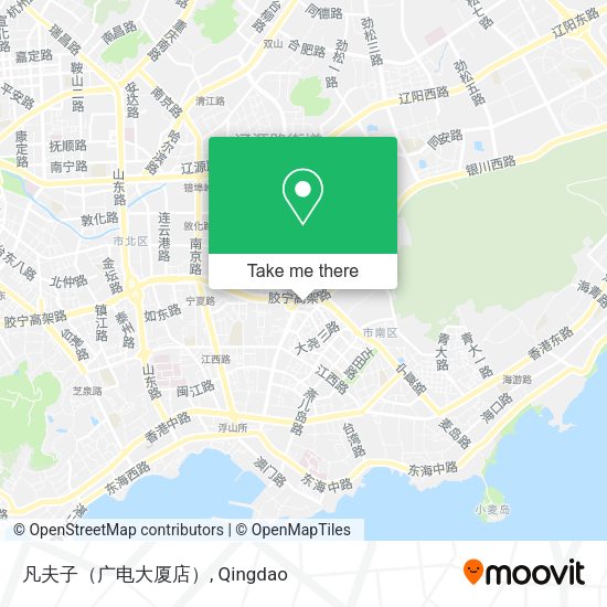 凡夫子（广电大厦店） map