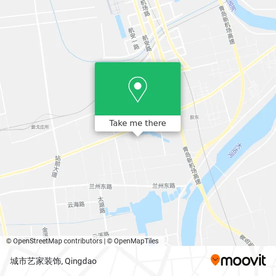 城市艺家装饰 map