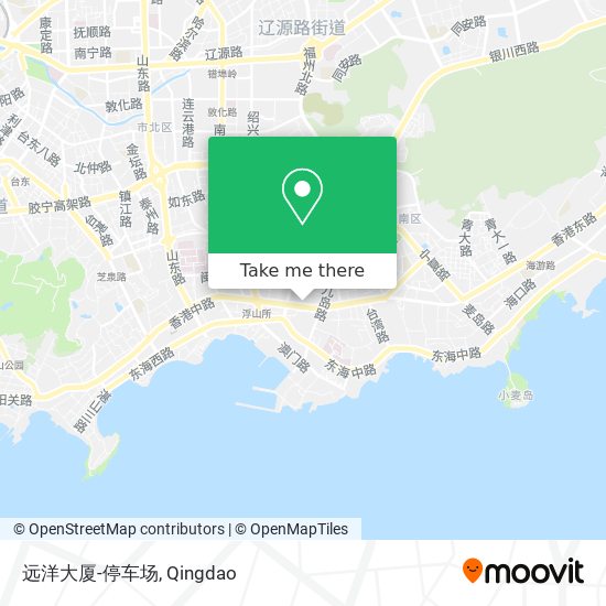 远洋大厦-停车场 map