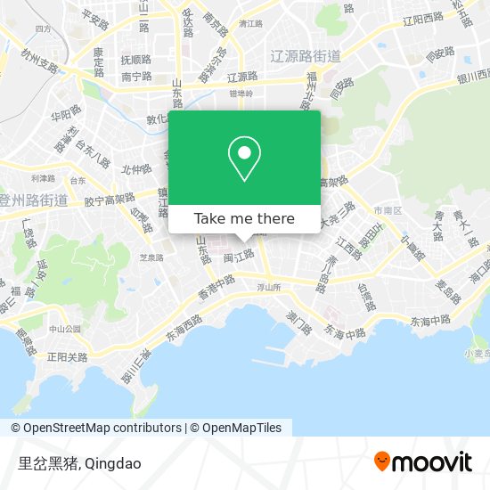 里岔黑猪 map