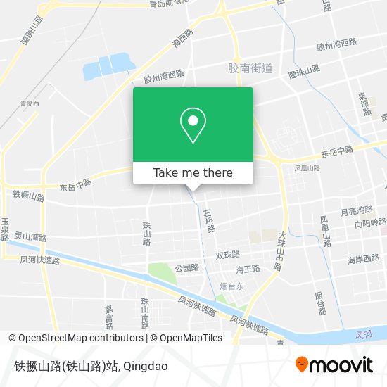 铁撅山路(铁山路)站 map