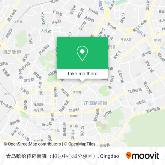 青岛嘻哈传奇街舞（和达中心城分校区） map