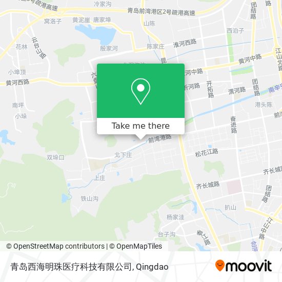 青岛西海明珠医疗科技有限公司 map