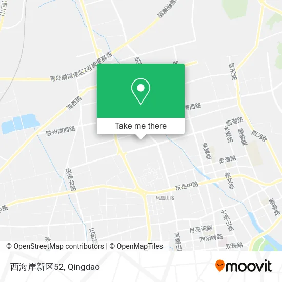 西海岸新区52 map