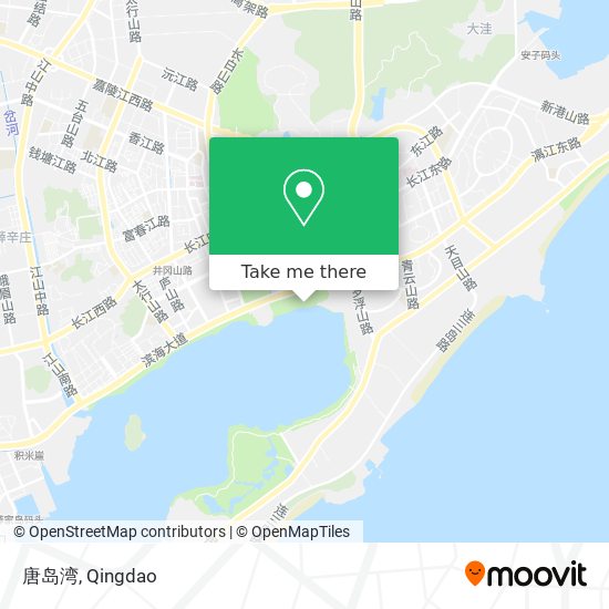 唐岛湾 map