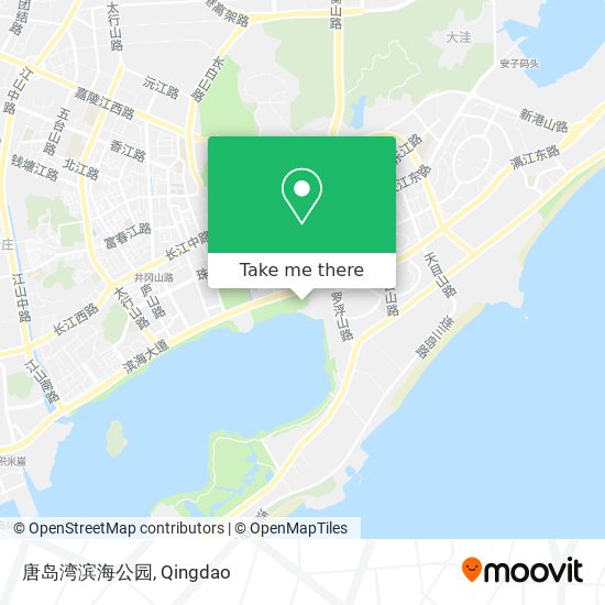 唐岛湾滨海公园 map