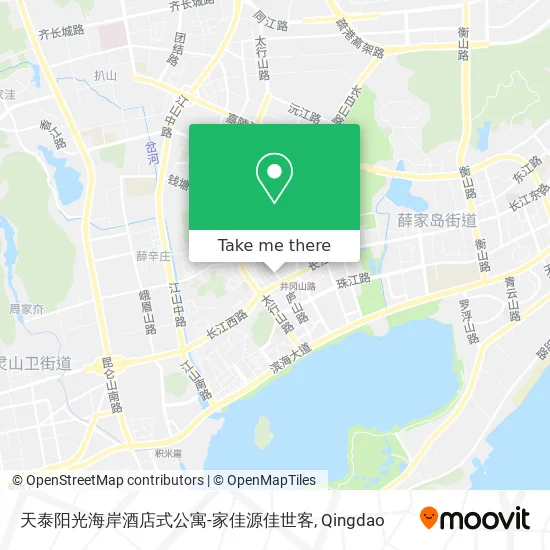 天泰阳光海岸酒店式公寓-家佳源佳世客 map