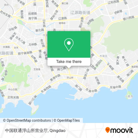 中国联通浮山所营业厅 map