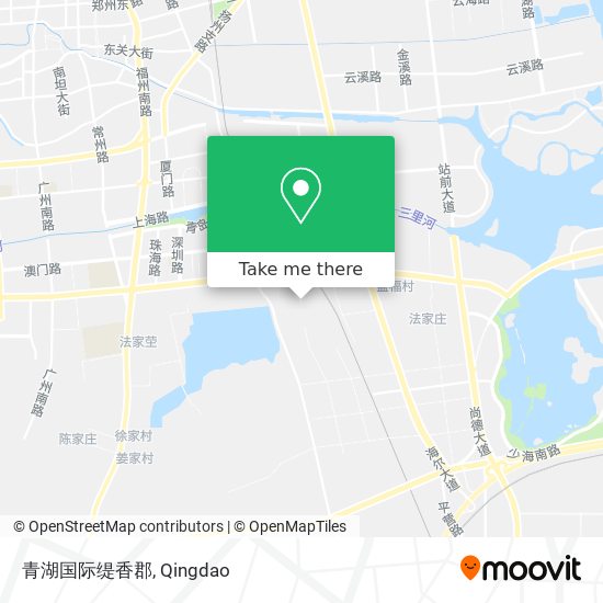 青湖国际缇香郡 map