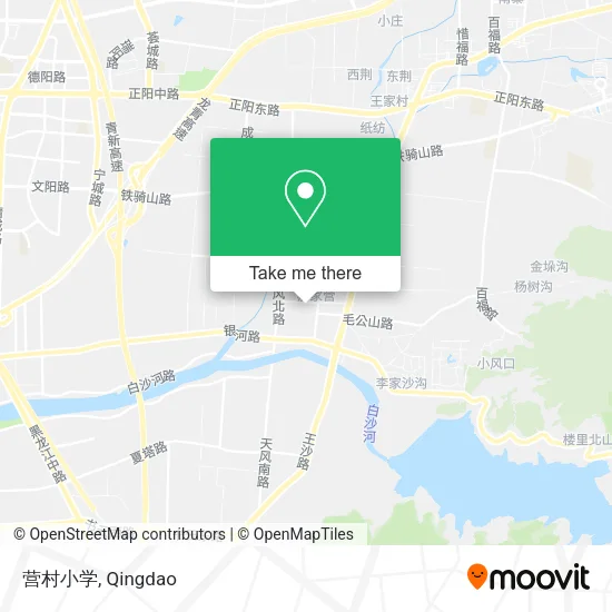 营村小学 map