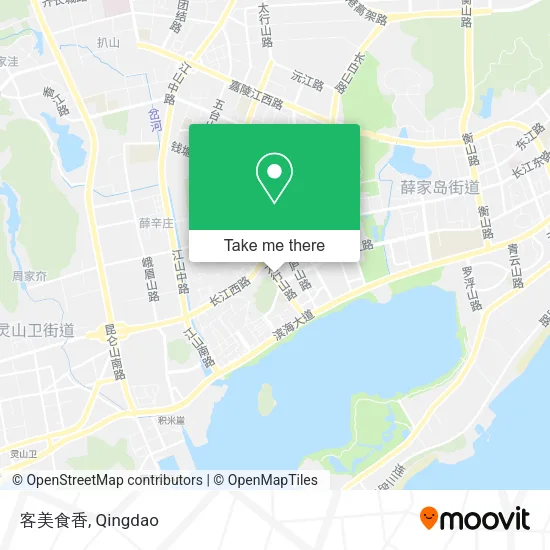 客美食香 map