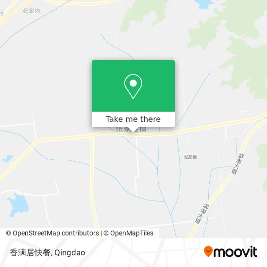 香满居快餐 map
