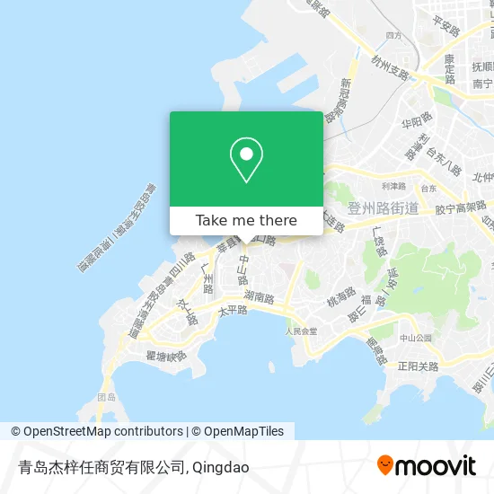 青岛杰梓任商贸有限公司 map