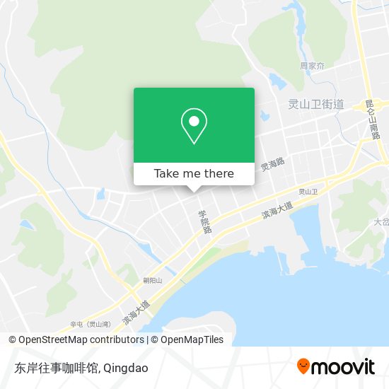 东岸往事咖啡馆 map