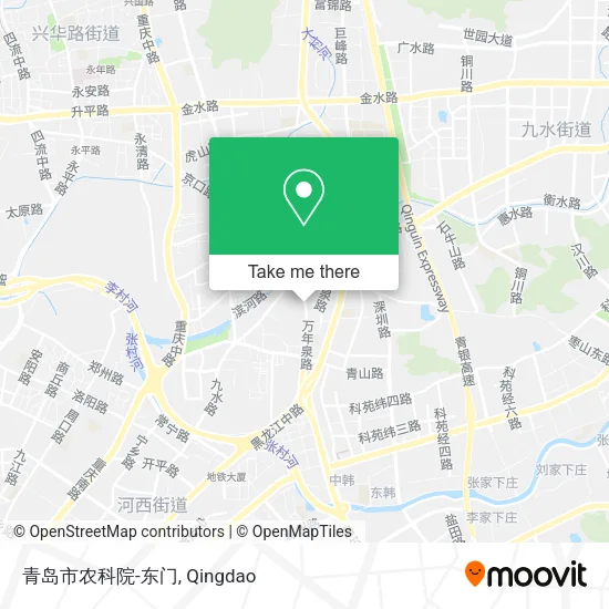 青岛市农科院-东门 map