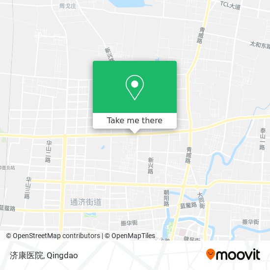 济康医院 map
