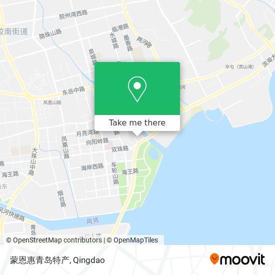 蒙恩惠青岛特产 map
